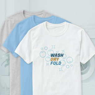 Laundry Services Laundromat T-Shirt Uniform