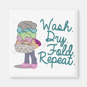 Laundry Wash Magnet