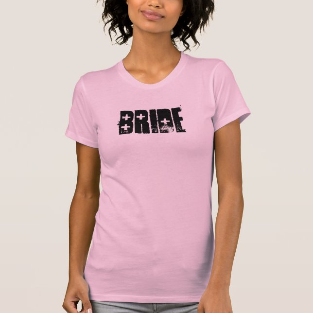 LAUNDRYMAT Bride Tank (Black on Lime) (Front)