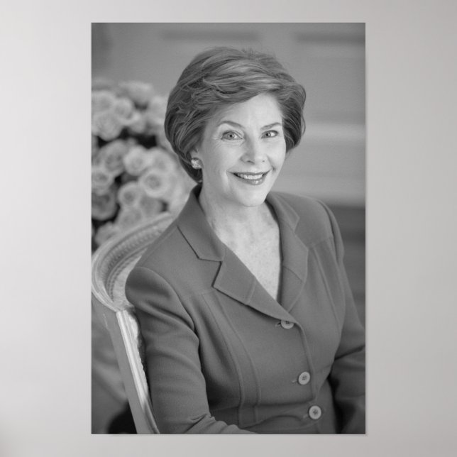 Laura Bush Official Portrait - 2005 Poster (Front)