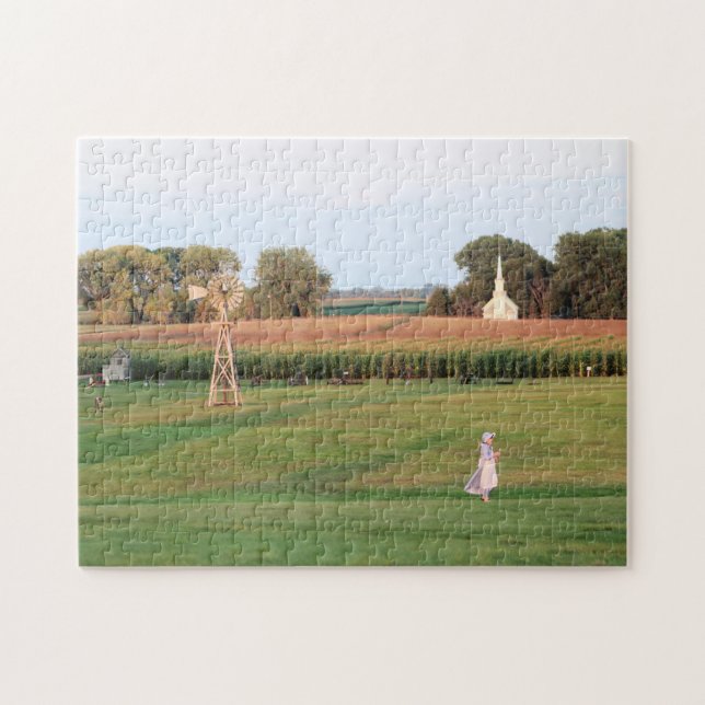 Laura Ingalls Wilder Family Homestead in DeSmet SD Jigsaw Puzzle (Horizontal)