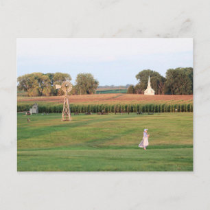Laura Ingalls Wilder Family Homestead in DeSmet SD Postcard