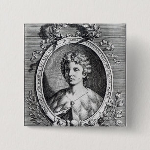 Laura Maria Caterina Bassi 15 Cm Square Badge