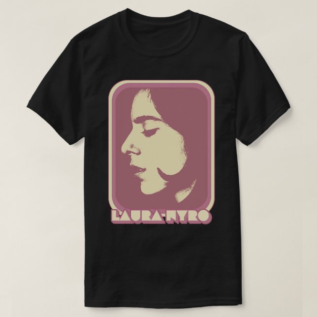 Laura Nyro Retro 70s Style Fan Art Design 1 T-Shirt (Design Front)