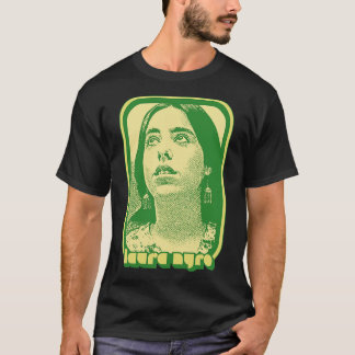 Laura Nyro Retro 70s Style Fan Art Design T-Shirt