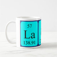 Laura periodic table name mug