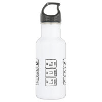 Laura periodic table name water bottle