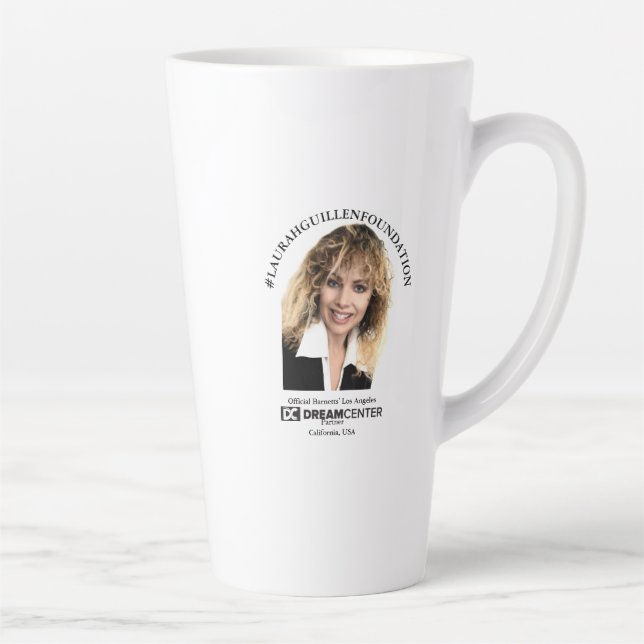 #LAURAHGUILLENFOUNDATION LATTE MUG (Right)