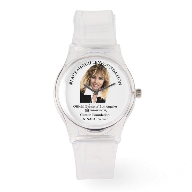 #LAURAHGUILLENFOUNDATION WATCH (Front)