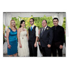 Laura's Family, Laura & Ryan's Wedding Card