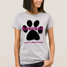 Laura's Hope Rescue - Rescued Women's T-shirt