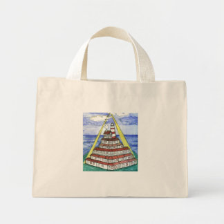 Laura's Lighthouse. Mini Tote Bag