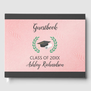 Laurel And Black Cap Guest Book