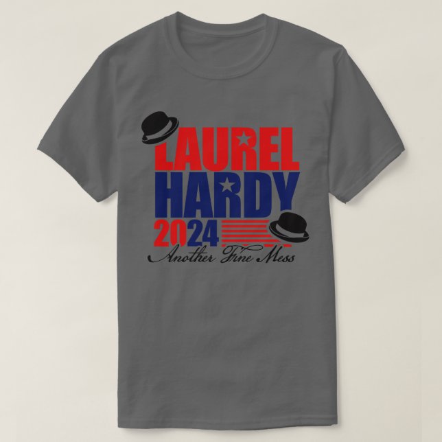 Laurel and Hardy 2024 T-Shirt (Design Front)