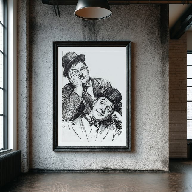 Laurel and Hardy - Another Fine Mess - Vintage Poster (Creator Uploaded)