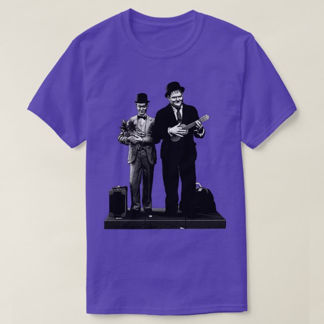Laurel and Hardy T-Shirt (Design Front)