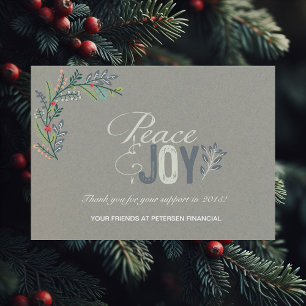 Laurel Branch Peace and Joy Corporate Card