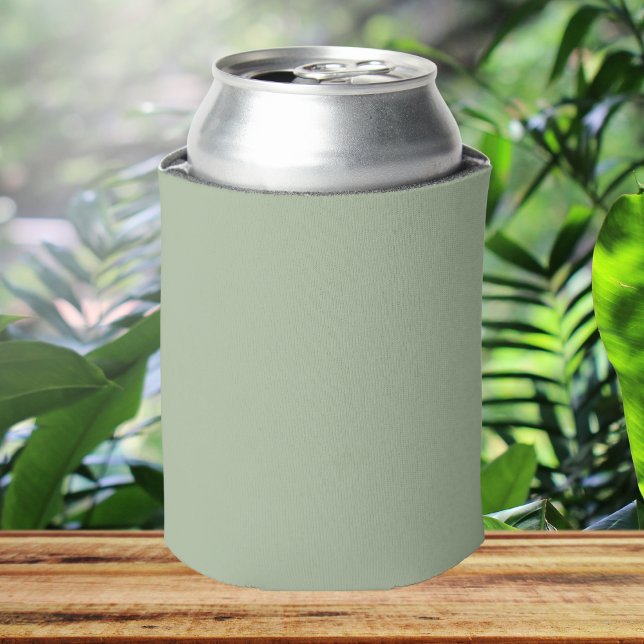 Laurel Green Solid Color Can Cooler (Creator Uploaded)