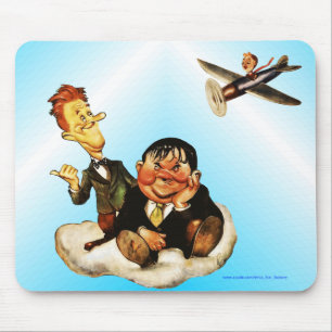 Laurel & Hardy Mouse Mat