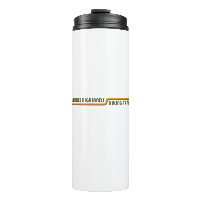 Laurel Highlands Hiking Trail Pennsylvania Thermal Tumbler (Front)