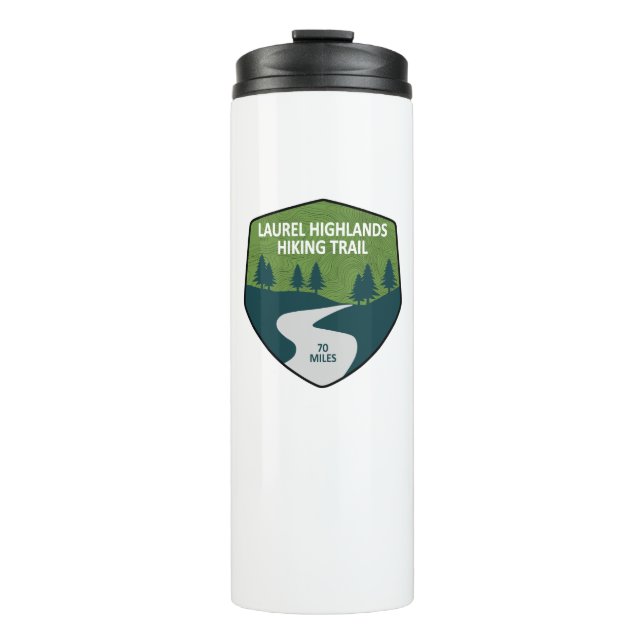 Laurel Highlands Hiking Trail Thermal Tumbler (Front)