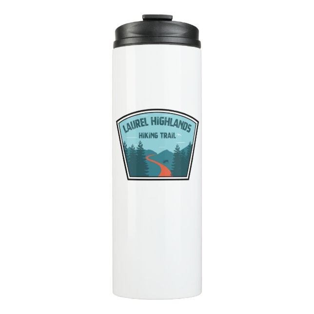 Laurel Highlands Hiking Trail Thermal Tumbler (Front)
