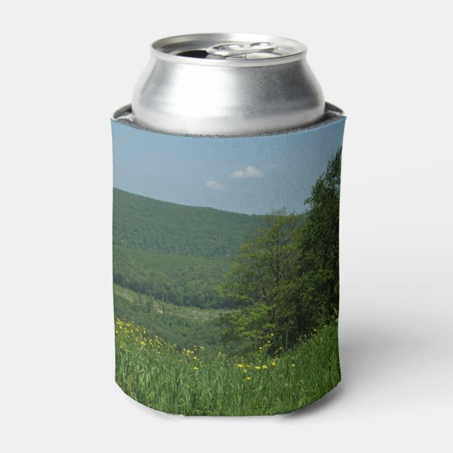 Laurel Highlands Pennsylvania Summer Photography Can Cooler (Can Front)