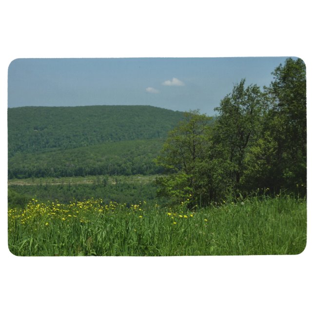 Laurel Highlands Pennsylvania Summer Photography Floor Mat (Front)