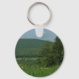 Laurel Highlands Pennsylvania Summer Photography Key Ring