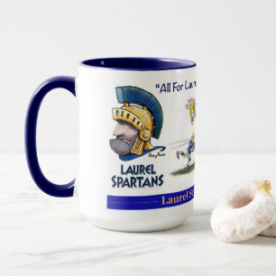 Laurel Senior High School Spartan Mug