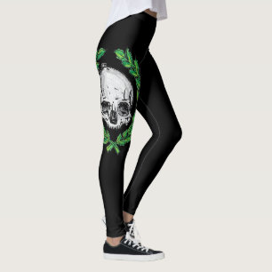 Laurel Skull Leggings