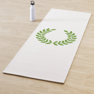 Laurel Wreath (Ancient Greek Symbol) Yoga Mat