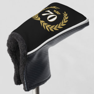 Laurel Wreath and Crown 70th Birthday Golf Head Cover