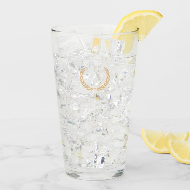 laurel wreath glass (Back Ice)