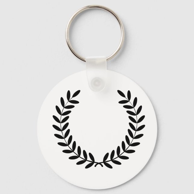 Laurel Wreath Keychain (Front)