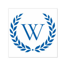 Laurel Wreath Monogrammed Initial
