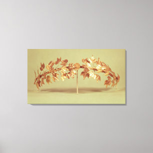 Laurel wreath, Mycenae Canvas Print