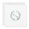 Laurel Wreath Olive Leaf Branch Modern Square