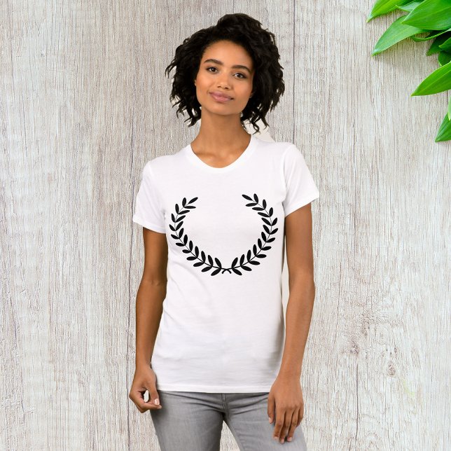 Laurel Wreath Womens T-Shirt (Creator Uploaded)