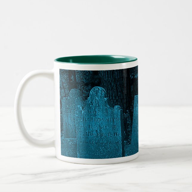 Laurelton Cemetery Two-Tone Coffee Mug (Left)