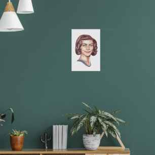 Lauren Bacall Portrait Poster