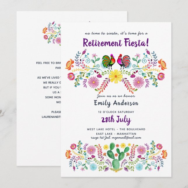 Lauren Invitation (Front/Back)