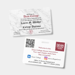 Lauren M. Webber ID Badge