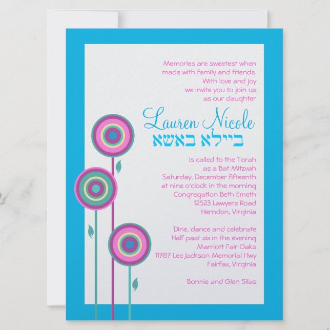 Lauren Nicole Custom No Dress Code Invitation (Front)