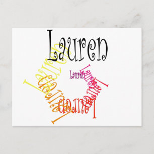 Lauren Postcard