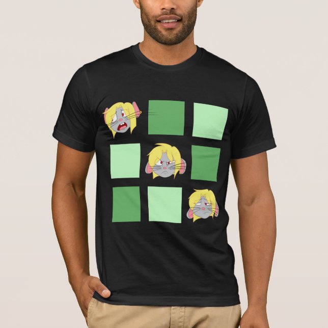 Lauren Squares T-Shirt (Front)