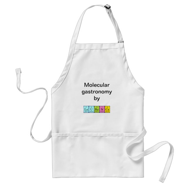 Laurenca periodic table name apron (Front)