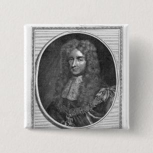 Laurence Hyde, 1st Earl of Rochester 15 Cm Square Badge