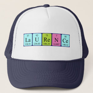 Laurence periodic table name hat