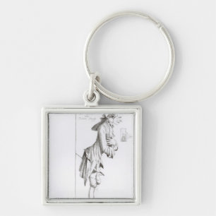 Laurence Sterne Key Ring